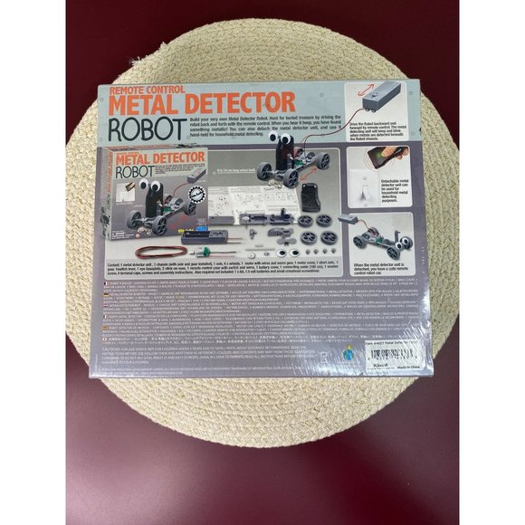 Kidz Lab Remote Control Metal Detector Robot Building Kit 8+ - Picture 2 of 4